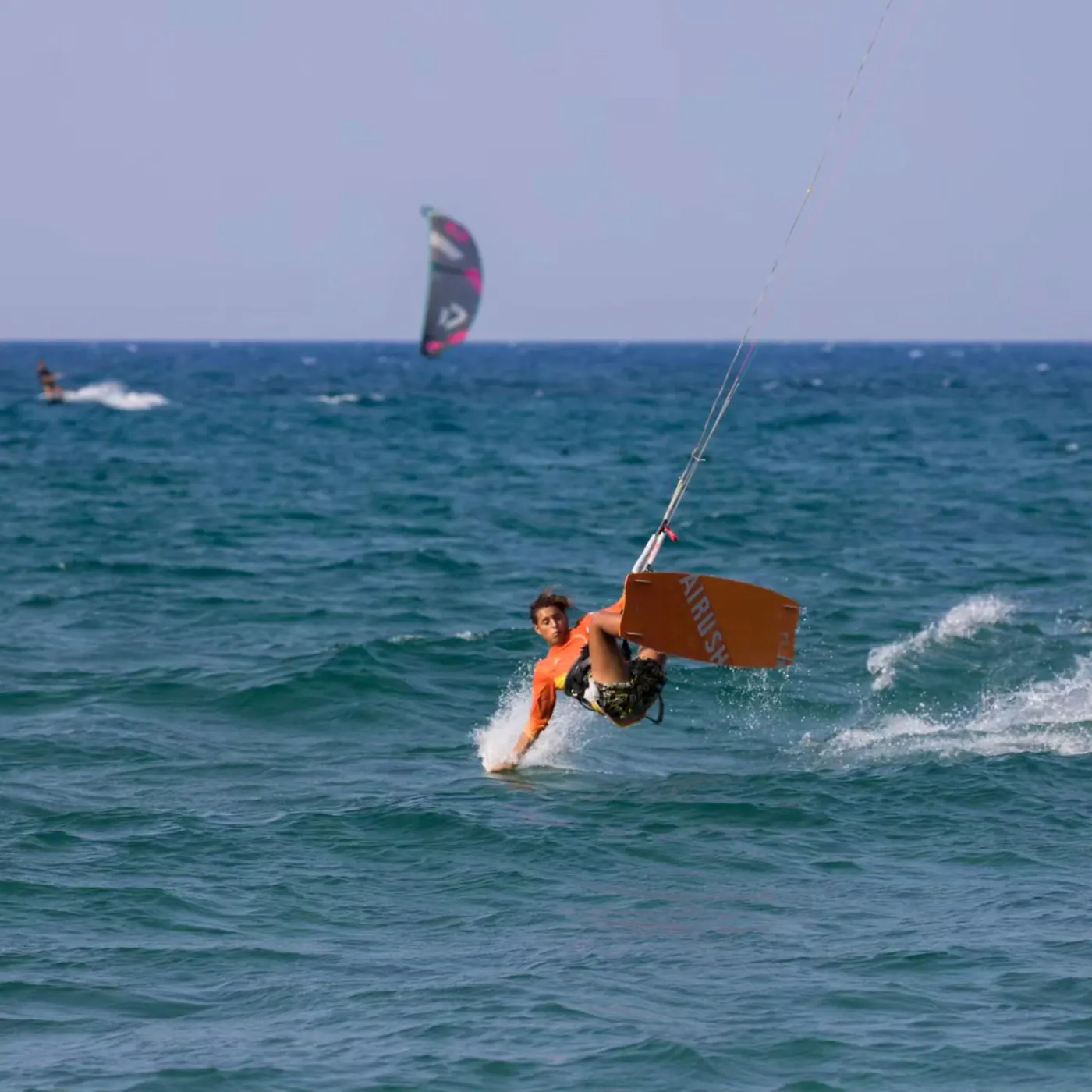 Kitesurf with Zakaria
