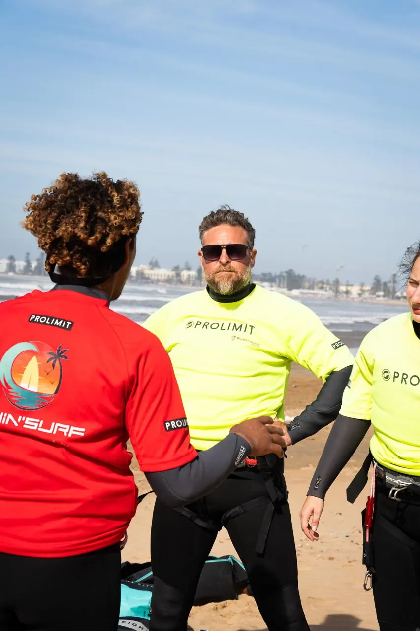 Kitesurf with Zakaria