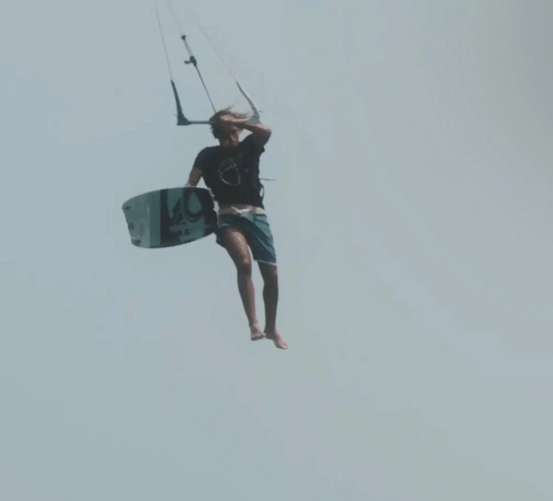 Kitesurf with Zakaria