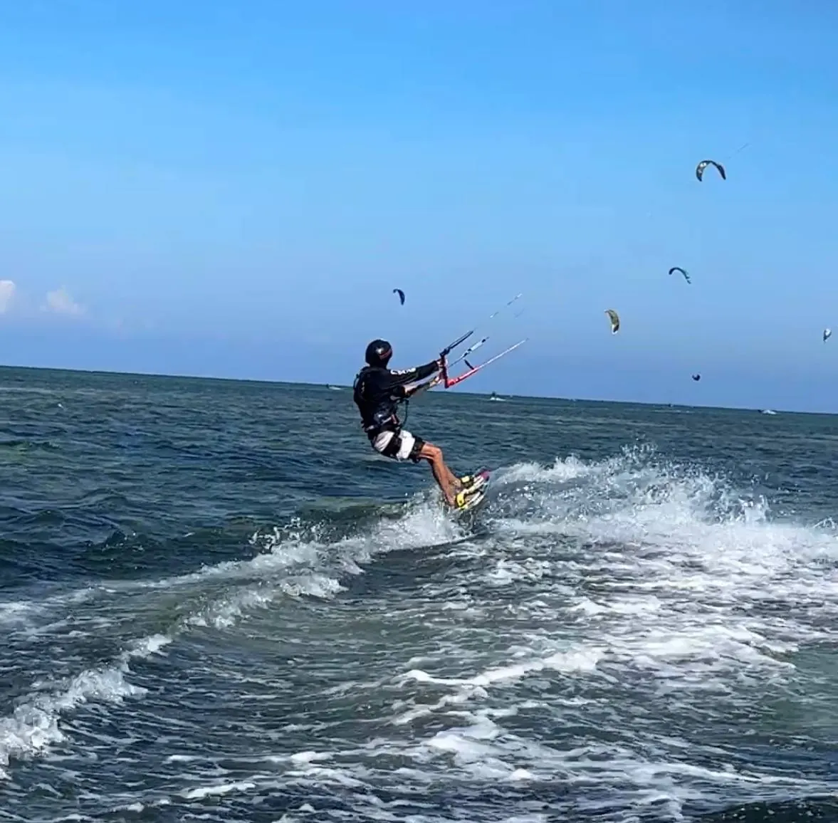 Kitesurf with Zakaria